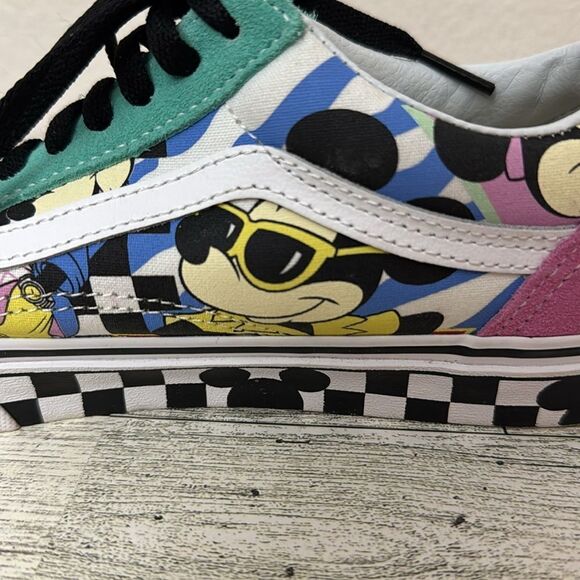 Disney x Vans Collab Old Skool 80’s Mickey/True Size 8.5 EUC - Picture 6 of 16